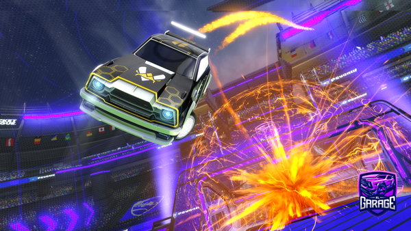 A Rocket League car design from Theo-le-