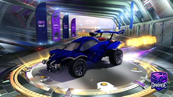 A Rocket League car design from tide_rll