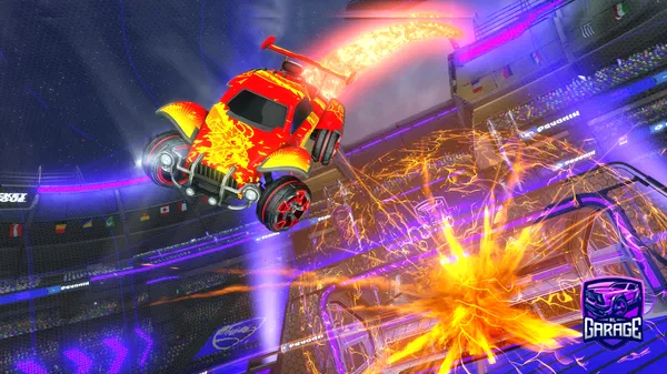 A Rocket League car design from AgentV