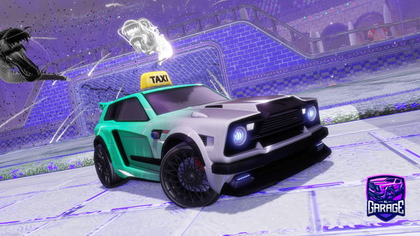 A Rocket League car design from Nisso78