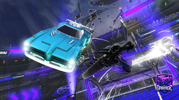 A Rocket League car design from MQstylez