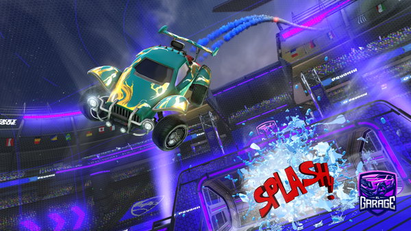 A Rocket League car design from altan_dmn