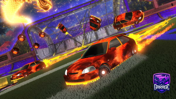 A Rocket League car design from utterabledragon