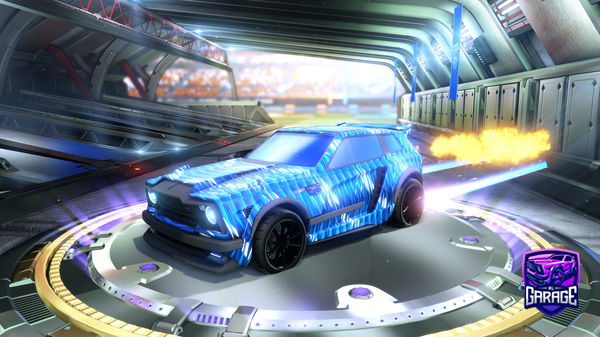A Rocket League car design from Aidandt3