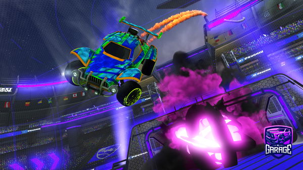 A Rocket League car design from PewPewGamer64