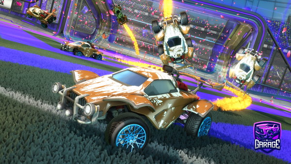 A Rocket League car design from gibborl