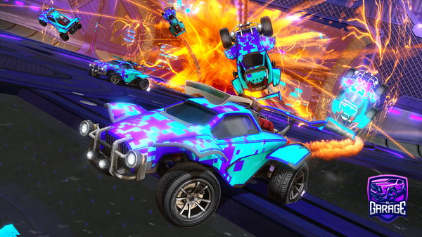 A Rocket League car design from electriclachstar