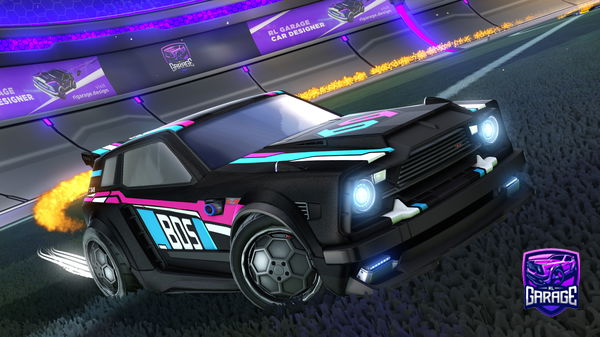 A Rocket League car design from Sweazsy