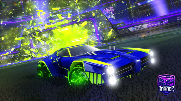 A Rocket League car design from Id-Paduamania