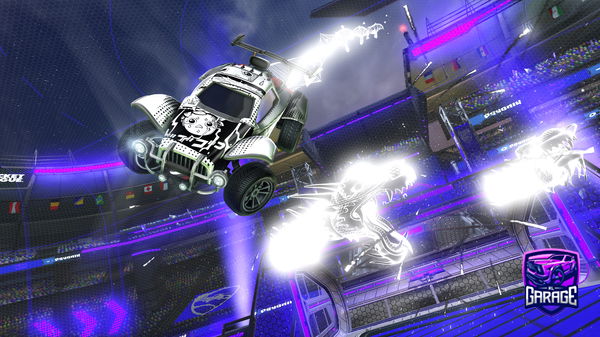 A Rocket League car design from Zirered