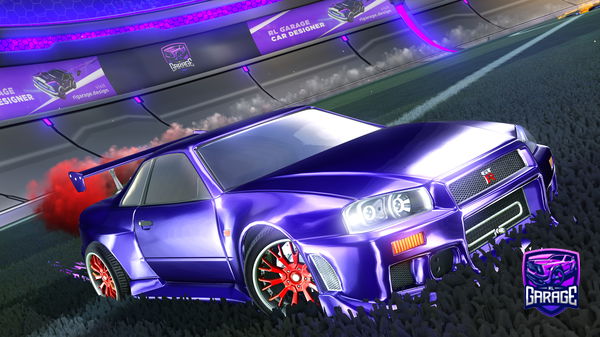 A Rocket League car design from Gunthor