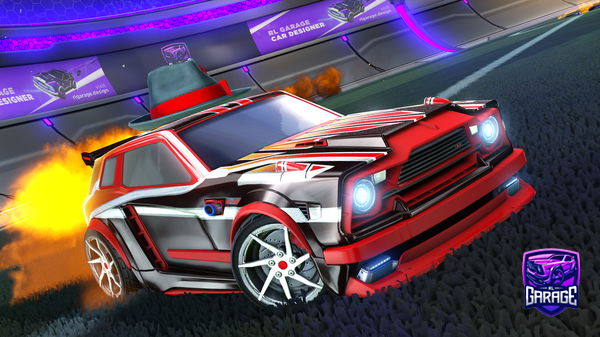A Rocket League car design from irosario78