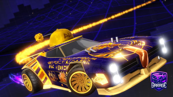 A Rocket League car design from hulking-mars068