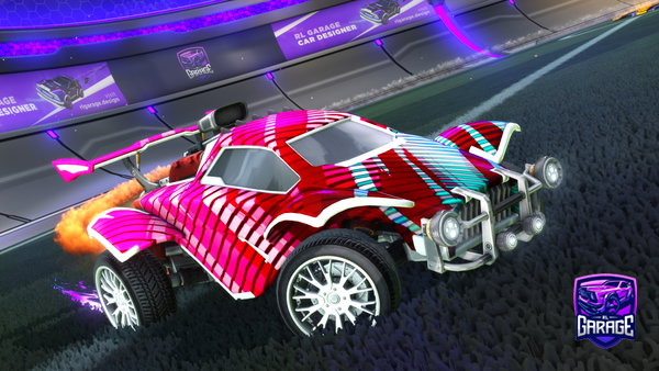 A Rocket League car design from ptrttx