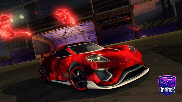 A Rocket League car design from Straightfaded