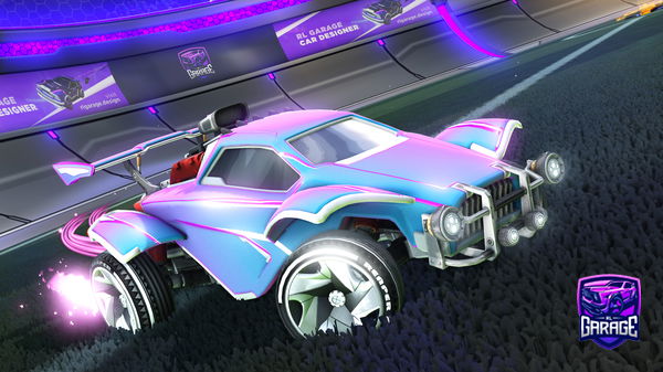 A Rocket League car design from NyroXx_V