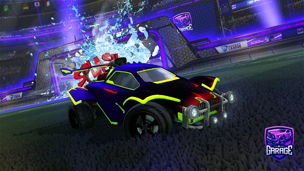 A Rocket League car design from CLOAKED_FOX5143