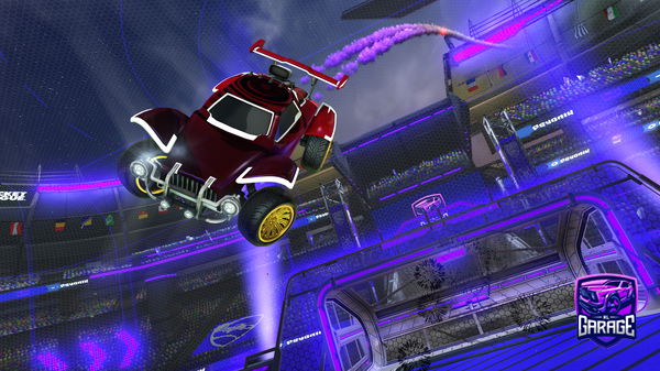 A Rocket League car design from FlyRL0