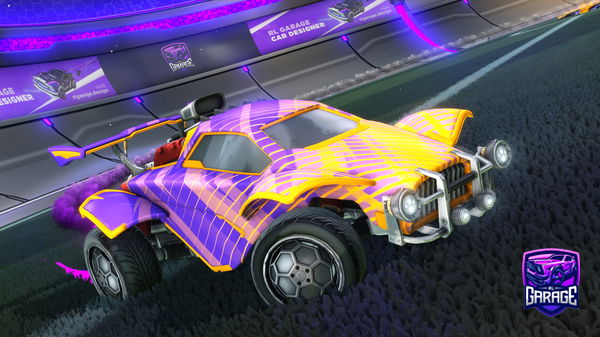 A Rocket League car design from JHammer911