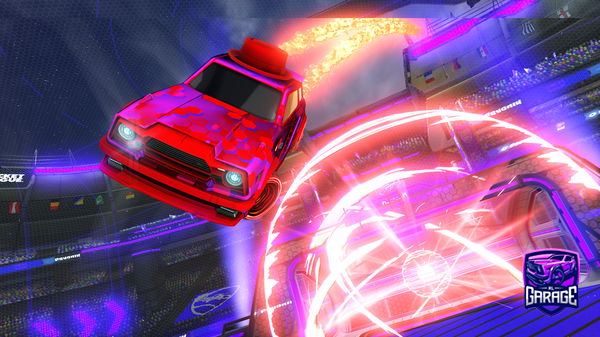 A Rocket League car design from GRZYBEEKK