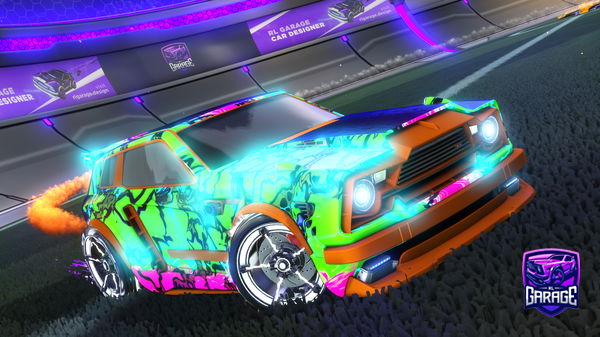 A Rocket League car design from MusicalBeast8247