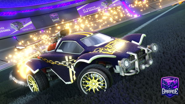 A Rocket League car design from userfata4