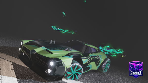 A Rocket League car design from MrRogers143