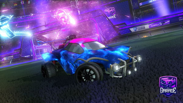 A Rocket League car design from jackedpotato