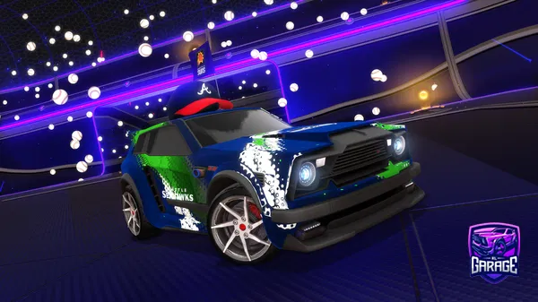 A Rocket League car design from yourmom6213