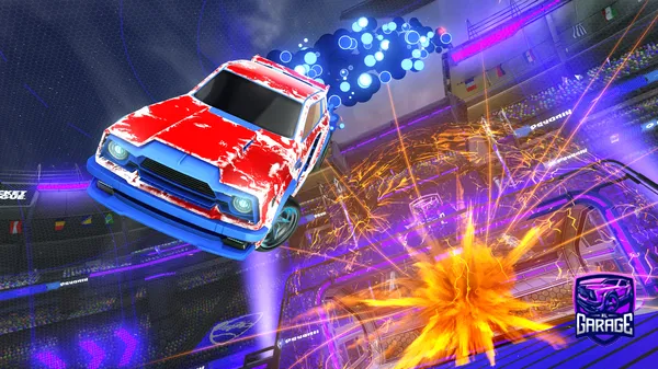 A Rocket League car design from munchy