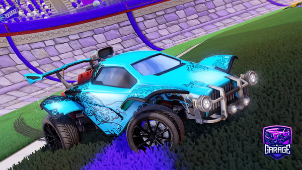 A Rocket League car design from FR0STY2508