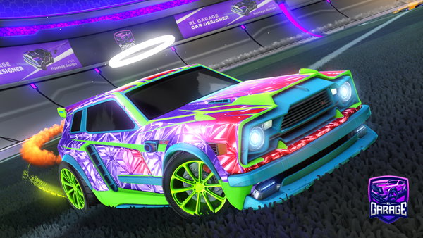 A Rocket League car design from Alight0_SwEAT-_-