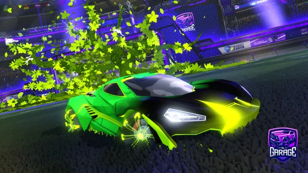 A Rocket League car design from McL009