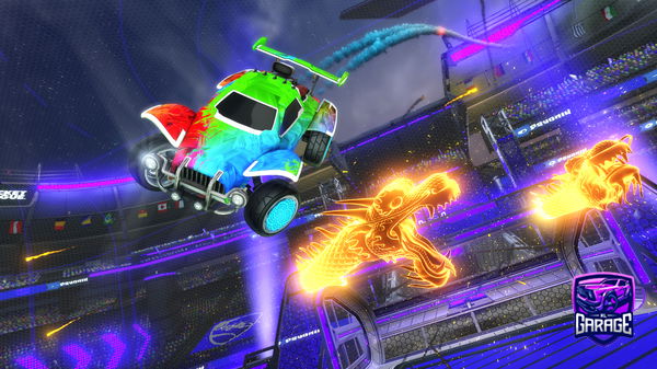 A Rocket League car design from TTVAsherLB1011