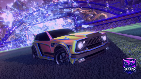 A Rocket League car design from Abdou08