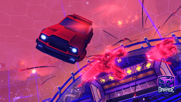 A Rocket League car design from benitree