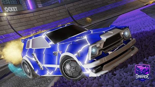 A Rocket League car design from raphrl5