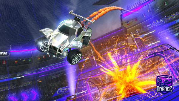 A Rocket League car design from Apulrett