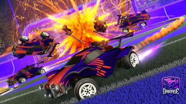 A Rocket League car design from hishamRL9