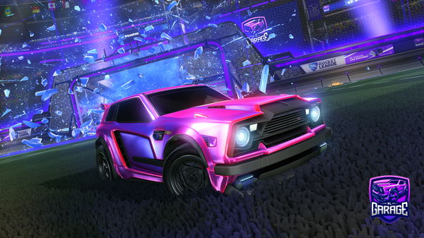 A Rocket League car design from Isyyy