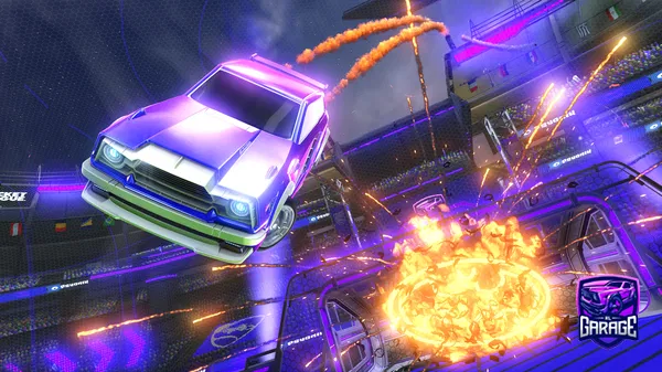 A Rocket League car design from midovx