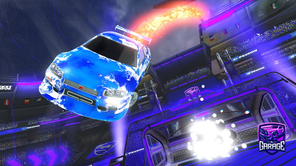 A Rocket League car design from Fjoker0812