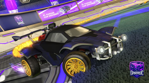 A Rocket League car design from sillyrl_designs