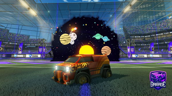 A Rocket League car design from EyeAmRichB