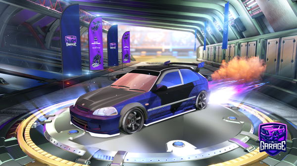 A Rocket League car design from Agvs_thekidd