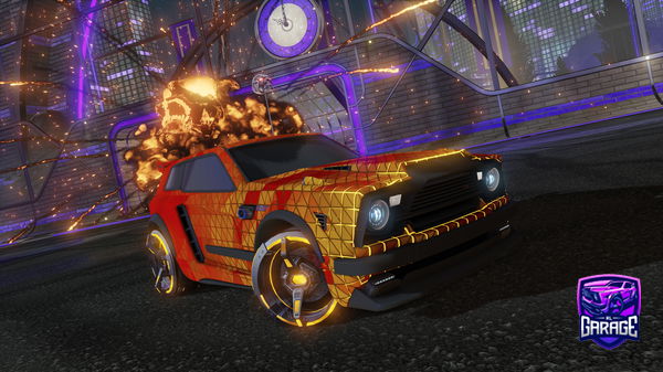 A Rocket League car design from Sebysyt