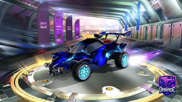 A Rocket League car design from Louramo_on_ps4