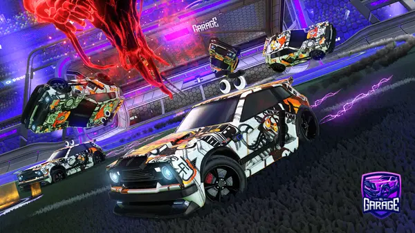 A Rocket League car design from _Kingsta