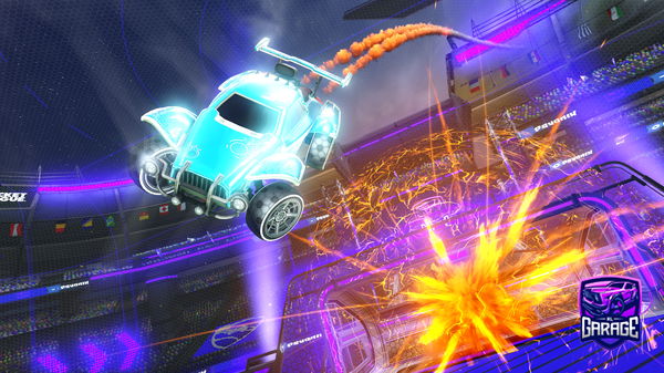 A Rocket League car design from sadspivey