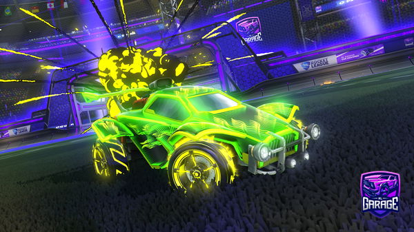 A Rocket League car design from voitx64